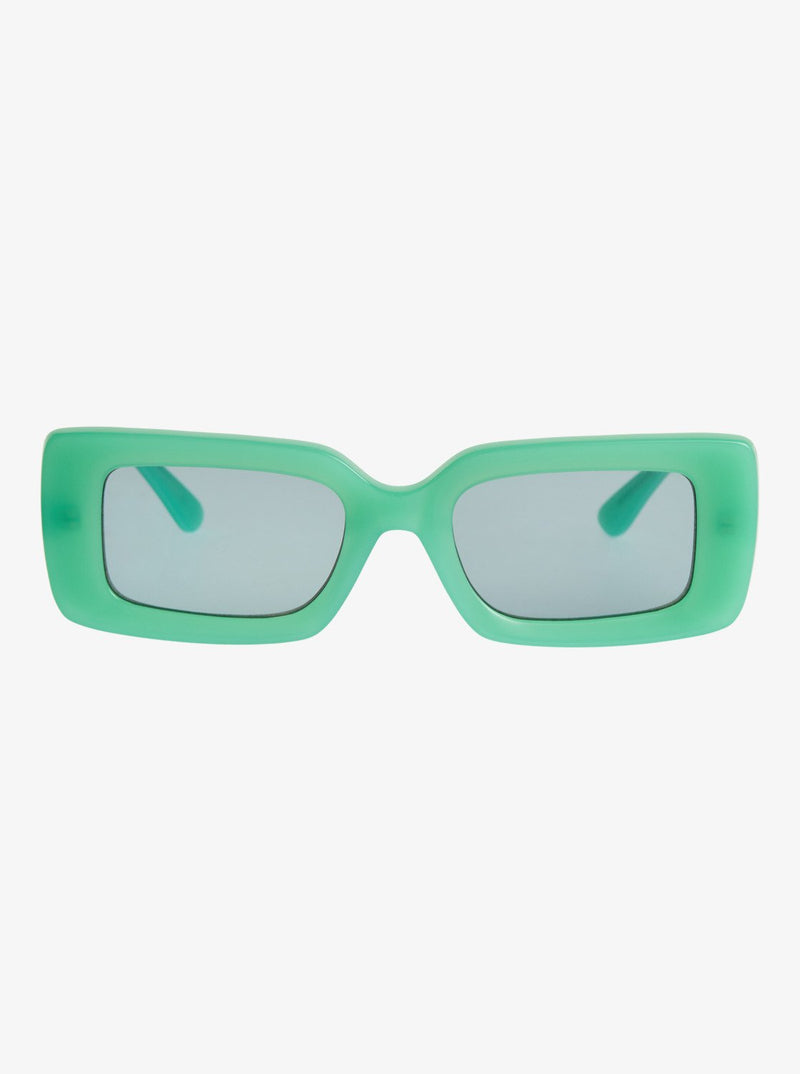 Load image into Gallery viewer, Roxy Women's Cascade Sunglasses Shiny Mint/Grey ERJEY03151-XGKK
