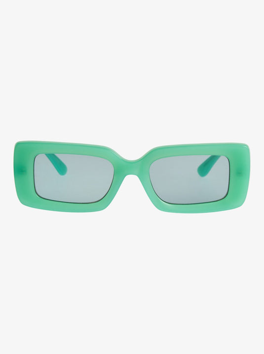 Roxy Women's Cascade Sunglasses Shiny Mint/Grey ERJEY03151-XGKK