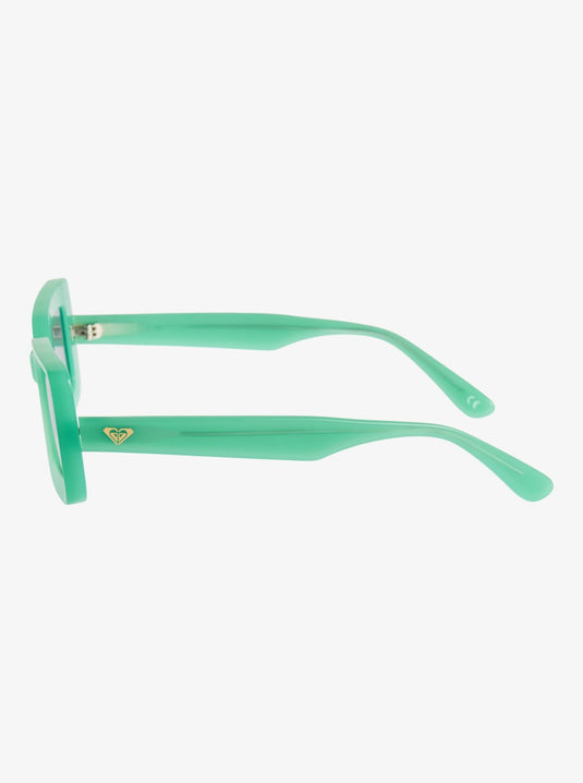 Roxy Women's Cascade Sunglasses Shiny Mint/Grey ERJEY03151-XGKK