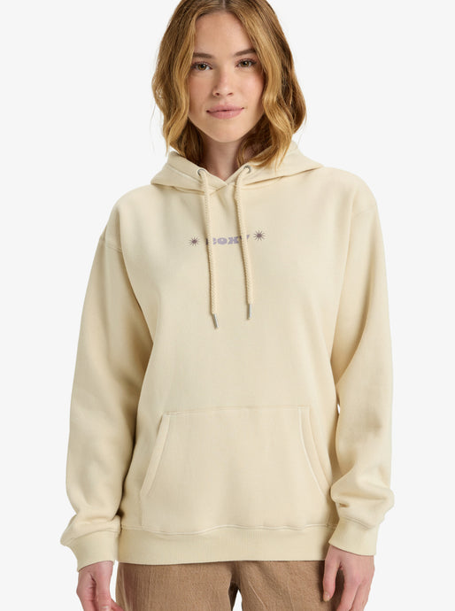Roxy Women's Surf Stoked Brushed Vt Hoodie Parchment ERJFT05021_TEC0