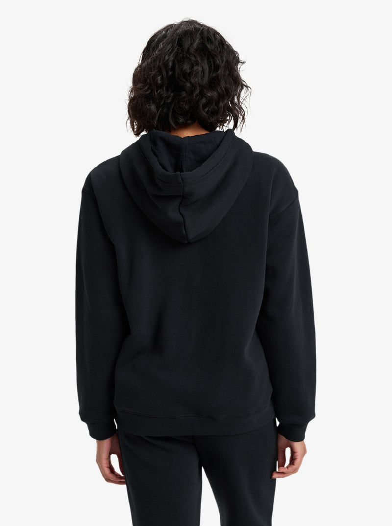 Load image into Gallery viewer, Roxy Women&#39;s Surf Stoked Zipped Brushed Hoodie Anthracite ERJFT05022-KVJ0
