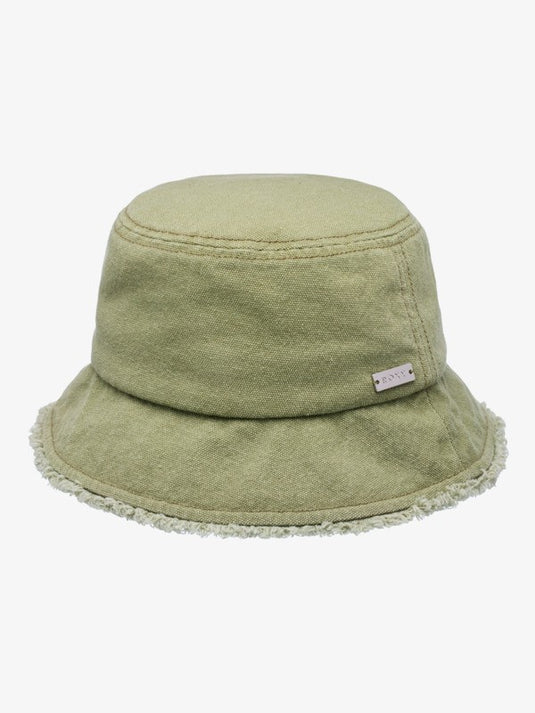 Roxy Women's Victim Of Love Bucket Hat Oil Green ERJHA04370-GLD0