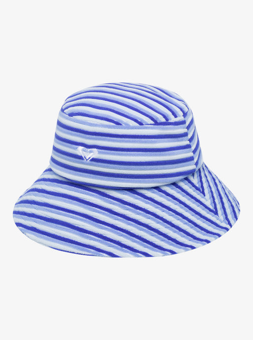 Roxy Women's Crowded Beachfront Bucket Hat Dazzling Blue ERJHA04391_PPM0