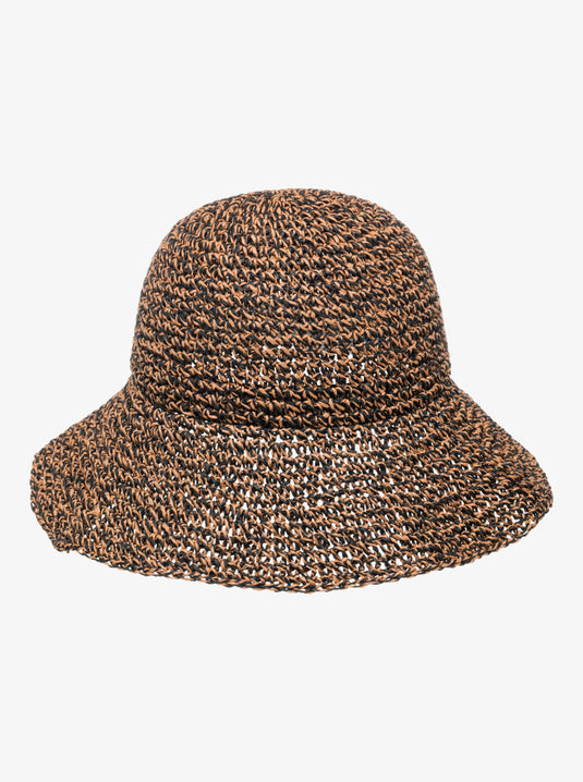 Roxy Women's Foolish Shorebird Sun Hat Anthracite ERJHA04393-KVJ0