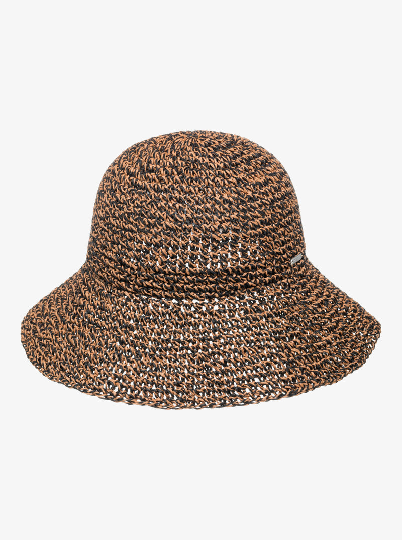 Load image into Gallery viewer, Roxy Women&#39;s Foolish Shorebird Sun Hat Anthracite ERJHA04393-KVJ0
