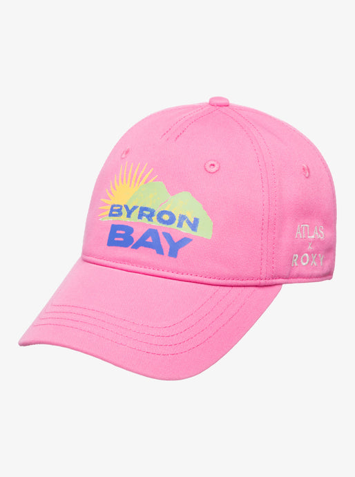 Roxy Women's Atlas Trucker Cap Pink Carnation ERJHA04404-MGZ0