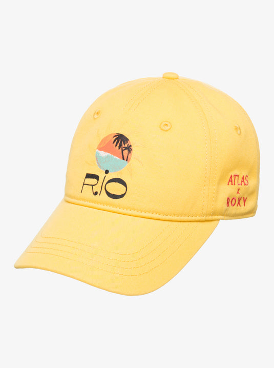 Roxy Women's Atlas Trucker Cap Banana Cream ERJHA04404-YFL0