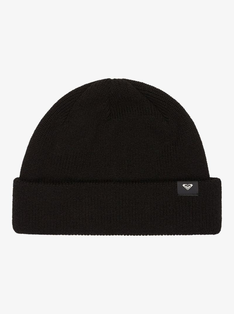 Load image into Gallery viewer, Roxy Women&#39;s Folker Beanie True Black ERJHA04414-KVJ0
