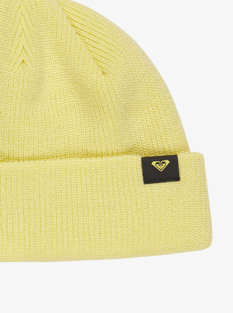Load image into Gallery viewer, Roxy Women&#39;s Folker Beanie Yellow Pear ERJHA04414-YFK0
