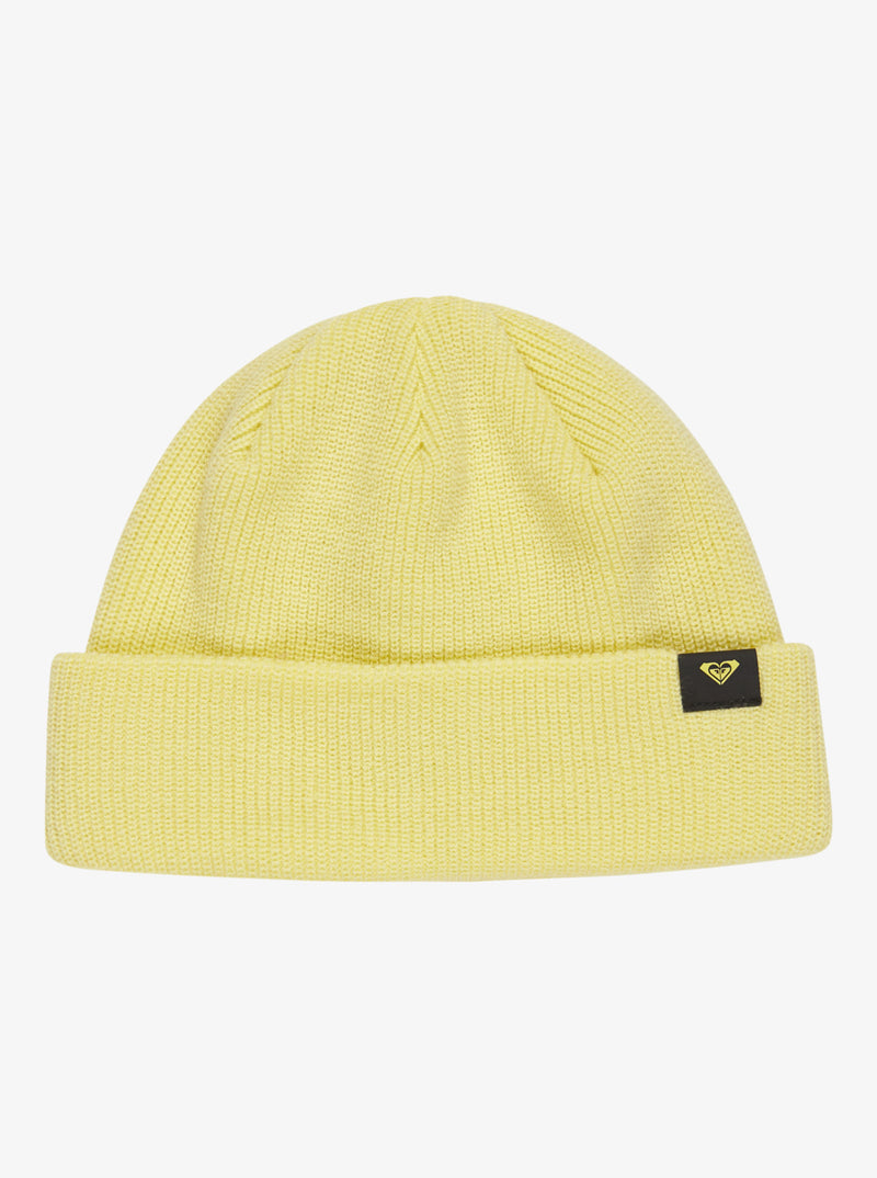 Load image into Gallery viewer, Roxy Women&#39;s Folker Beanie Yellow Pear ERJHA04414-YFK0

