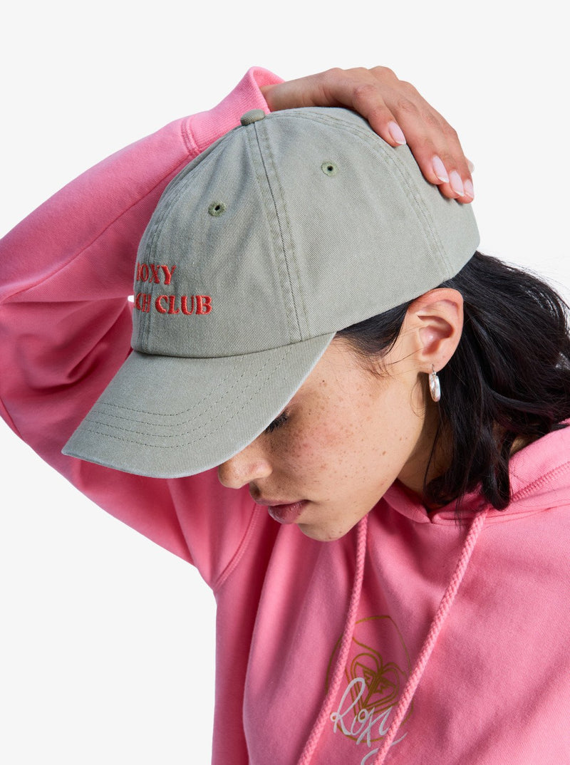Load image into Gallery viewer, Roxy Women's Toadstool Baseball Cap Oil Green ERJHA04430-GLD0
