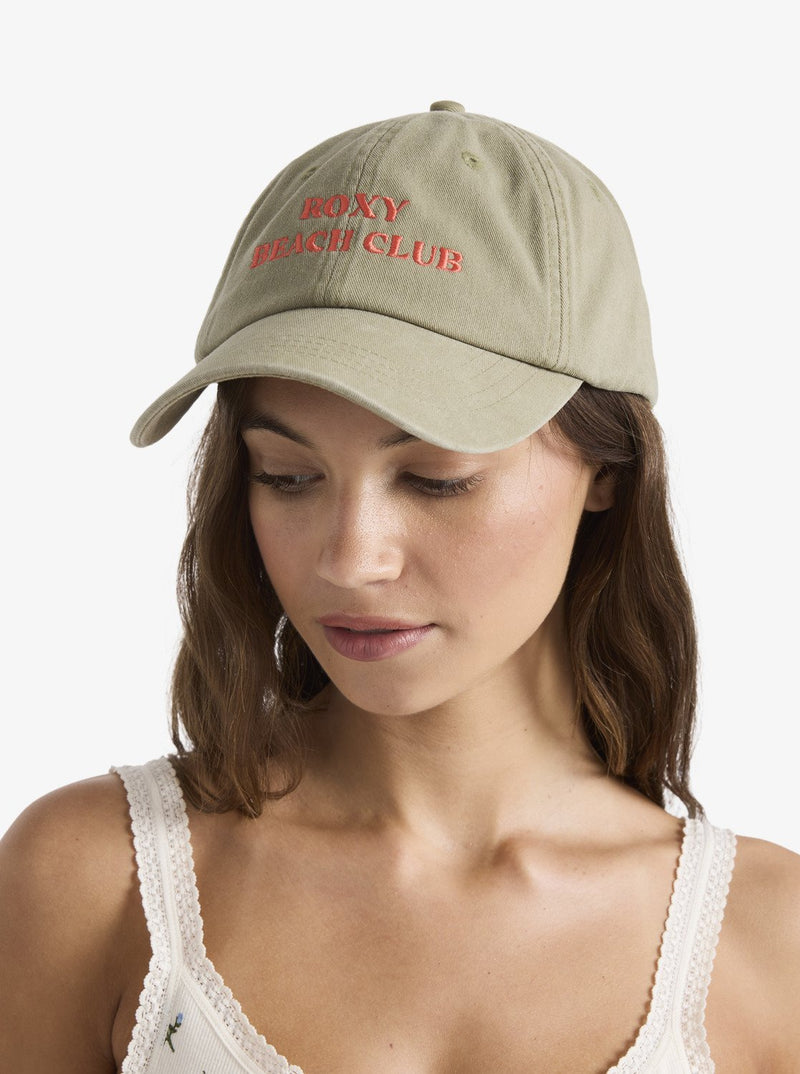 Load image into Gallery viewer, Roxy Women's Toadstool Baseball Cap Oil Green ERJHA04430-GLD0
