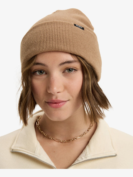 Roxy Womens' Tropical Snow Beanie Woodsmoke ERJHA04440-CMA0