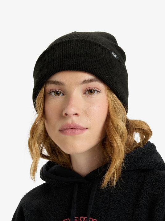 Roxy Womens' Tropical Snow Beanie Anthracite ERJHA04440-KVJ0