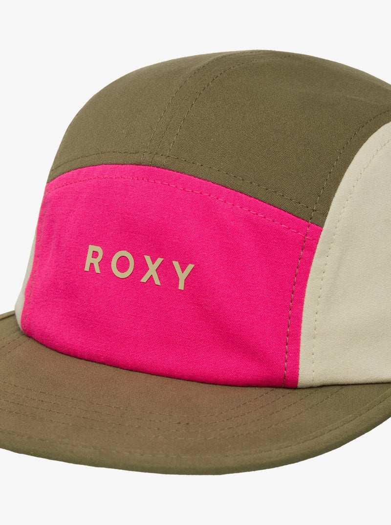 Load image into Gallery viewer, Roxy Women's Cruel Reef Break Baseball Cap Pebble ERJHA04451-TGJ0
