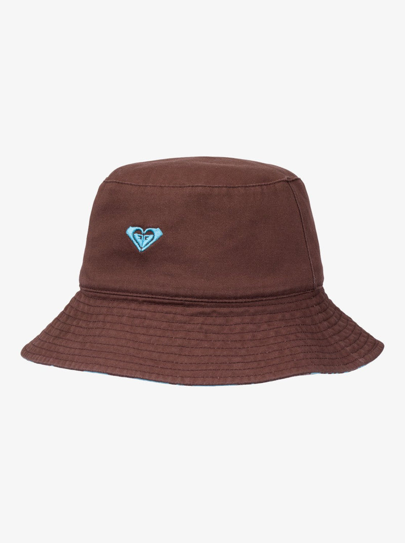 Load image into Gallery viewer, Roxy Women's Jasmine Paradise Bucket Hat Brownie Hibiscus Hype ERJHA04461-CME6
