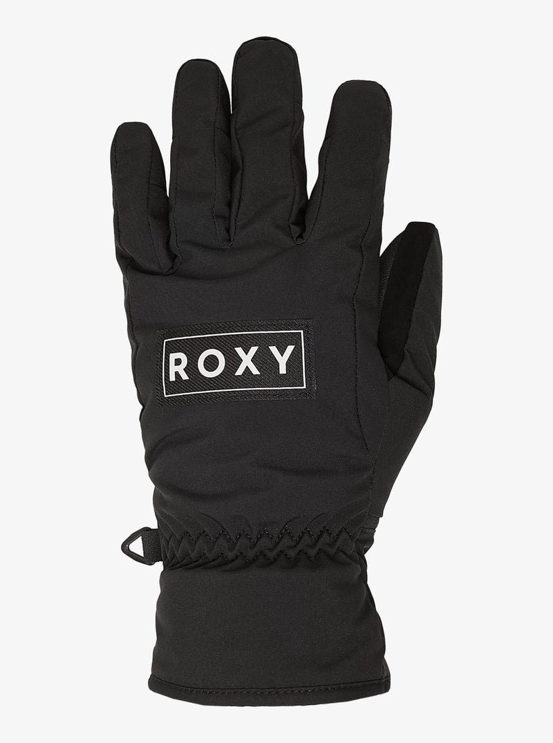 Load image into Gallery viewer, Roxy Women&#39;s Freshfield Snow Gloves True Black ERJHN03261-KVJ0
