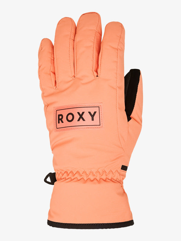 Load image into Gallery viewer, Roxy Women's Freshfield Snow Gloves Coral Chic ERJHN03261-NKN0
