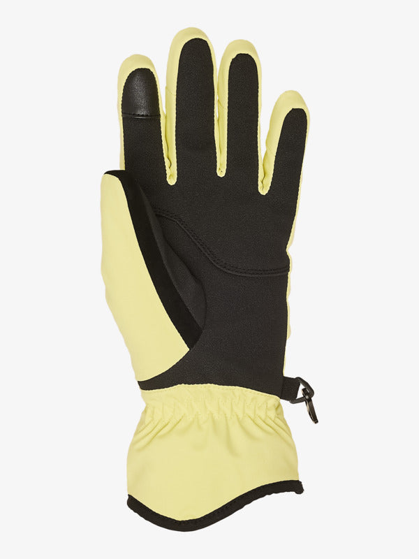 Load image into Gallery viewer, Roxy Women's Freshfield Snow Gloves Yellow Pear ERJHN03261-YFK0
