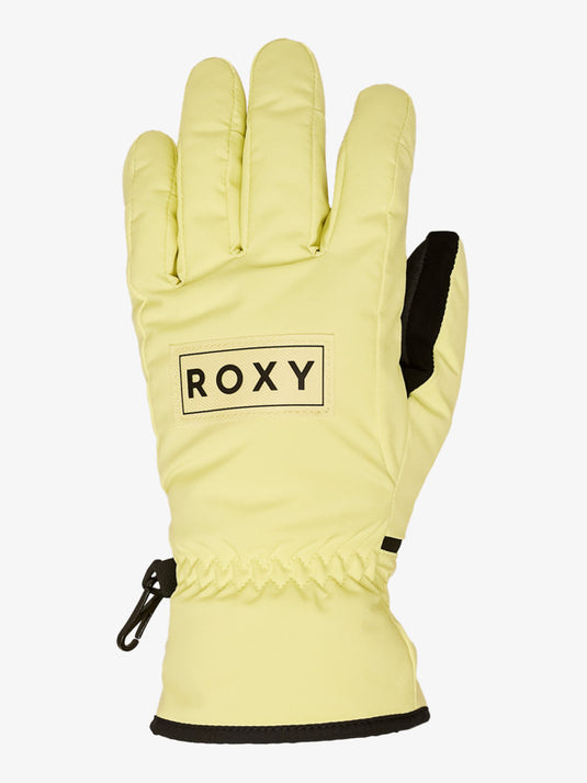 Roxy Women's Freshfield Snow Gloves Yellow Pear ERJHN03261-YFK0