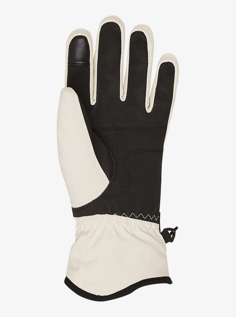 Load image into Gallery viewer, Roxy Women&#39;s Jetty Solid Snow Gloves Whisper White ERJHN03267-WCF0
