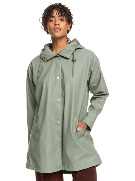 Roxy Rain Dance Jacket Agave Green ERJJK03572-GZC0