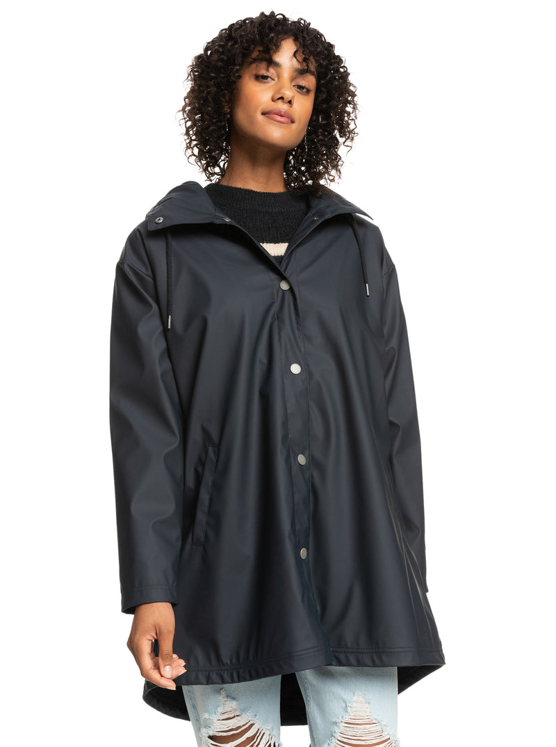 Load image into Gallery viewer, Roxy Rain Dance Jacket Anthracite ERJJK03572-KVJ0
