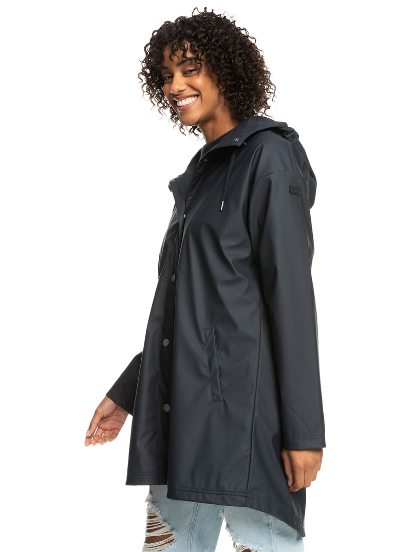 Load image into Gallery viewer, Roxy Rain Dance Jacket Anthracite ERJJK03572-KVJ0
