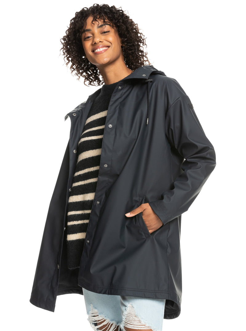 Load image into Gallery viewer, Roxy Rain Dance Jacket Anthracite ERJJK03572-KVJ0
