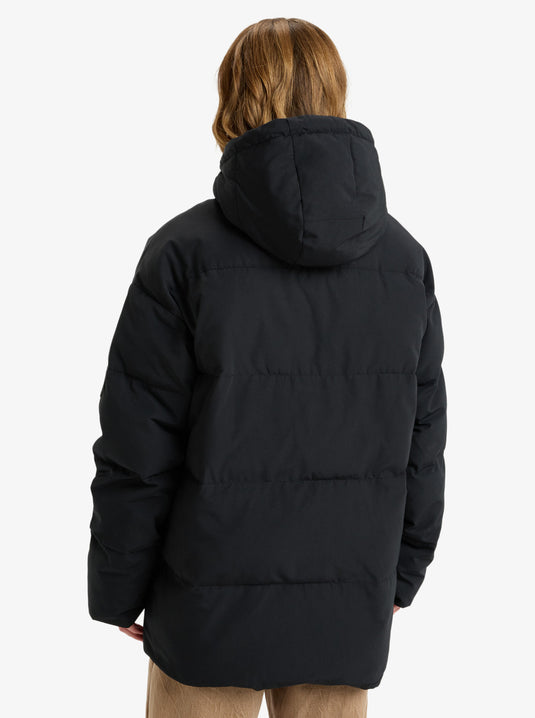 Roxy Women's Seaside Memories Hooded Coat Jacket Black ERJJK03666-KVJ0