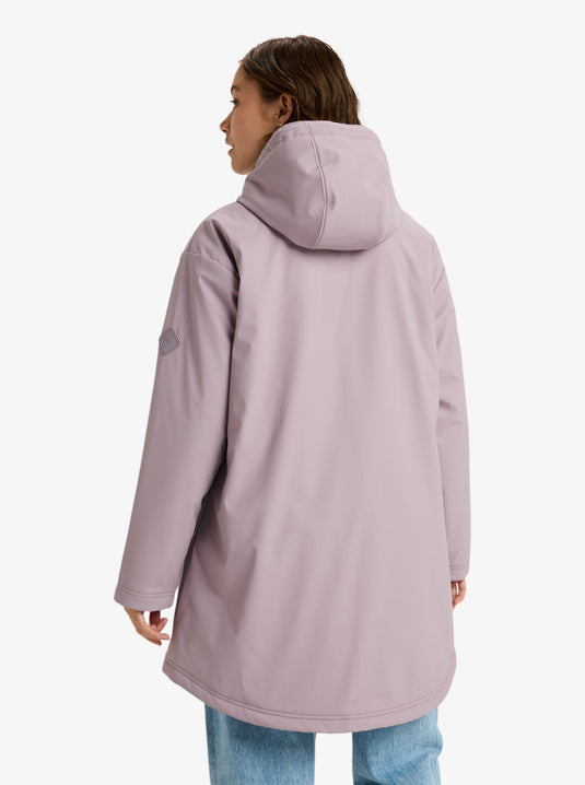 Roxy Womens' Rain Road Polar Zip Jacket Nirvana ERJJK03671-PJQ0