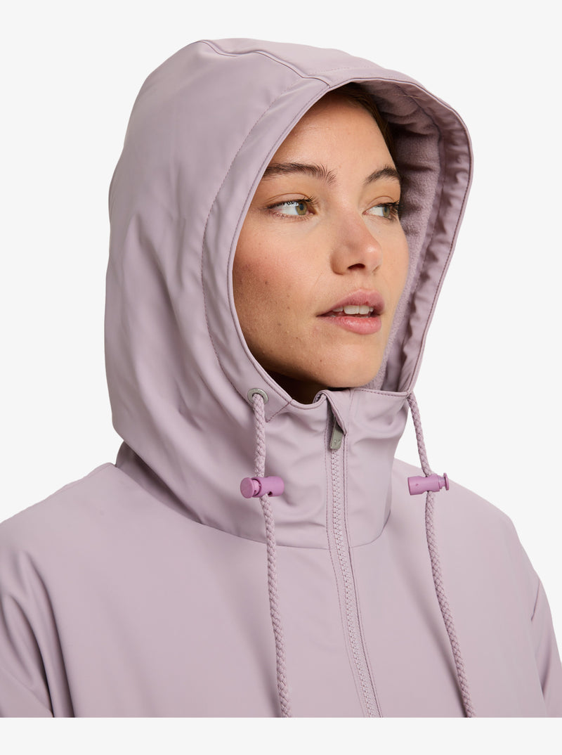 Load image into Gallery viewer, Roxy Womens&#39; Rain Road Polar Zip Jacket Nirvana ERJJK03671-PJQ0
