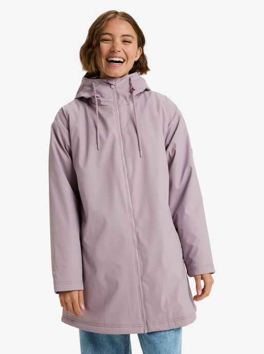 Roxy Womens' Rain Road Polar Zip Jacket Nirvana ERJJK03671-PJQ0