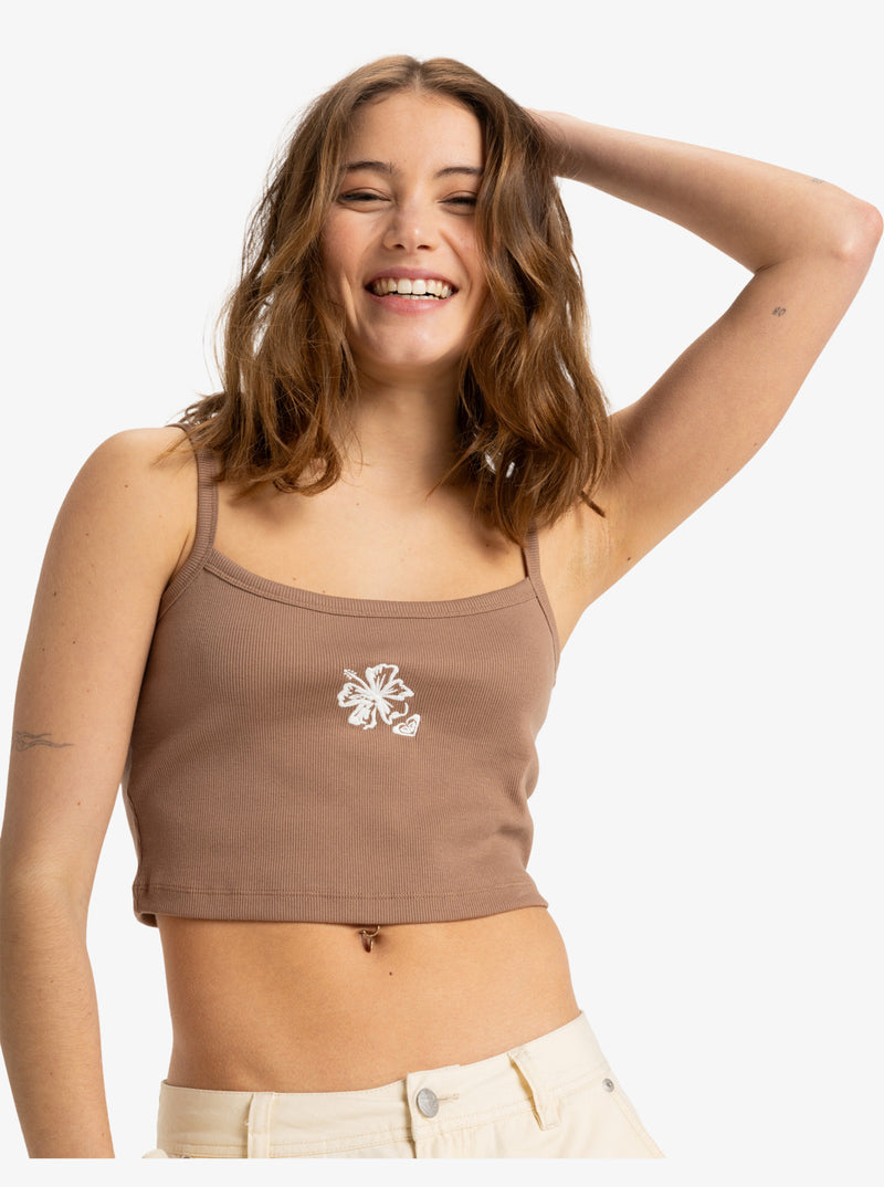 Load image into Gallery viewer, Roxy Women&#39;s Summer Soul Vest Top Portabella ERJKT04270_CZU0
