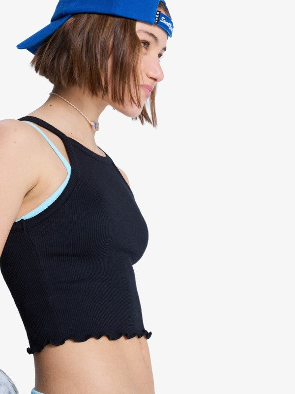 Load image into Gallery viewer, Roxy Women's As I Am Tank Top Anthracite ERJKT04278-KVJ0
