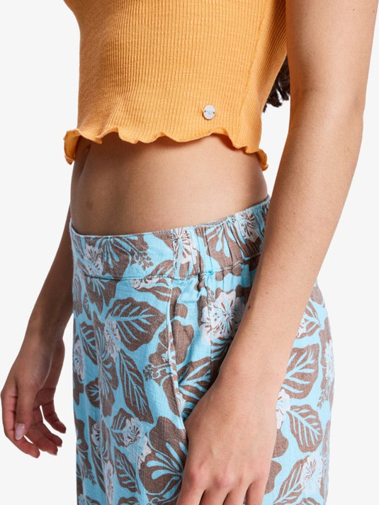 Roxy Women's As I Am Tank Top Papaya ERJKT04278-NGL0