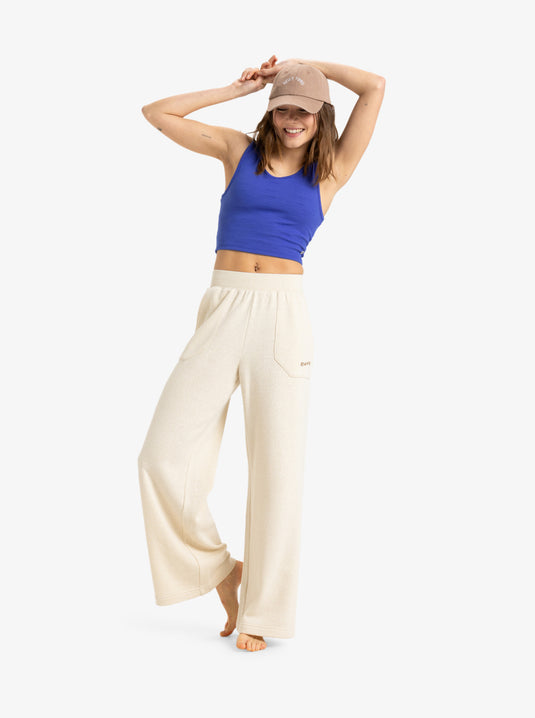 Roxy Women's Good Keepsake Crop Top Dazzling Blue ERJKT04279_PPM0