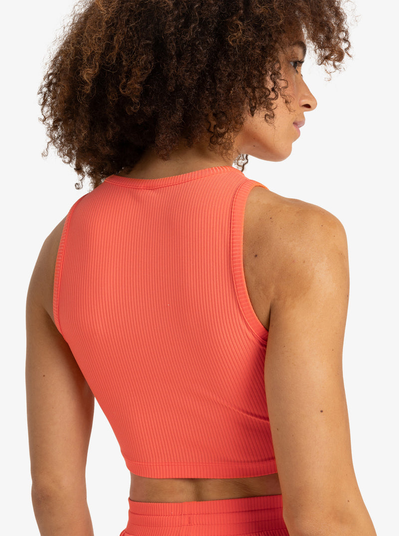 Load image into Gallery viewer, Roxy Women&#39;s Rise &amp; Vibe Sport Tank Emberglow ERJKT04303_NKN0
