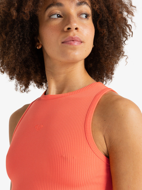 Load image into Gallery viewer, Roxy Women&#39;s Rise &amp; Vibe Sport Tank Emberglow ERJKT04303_NKN0
