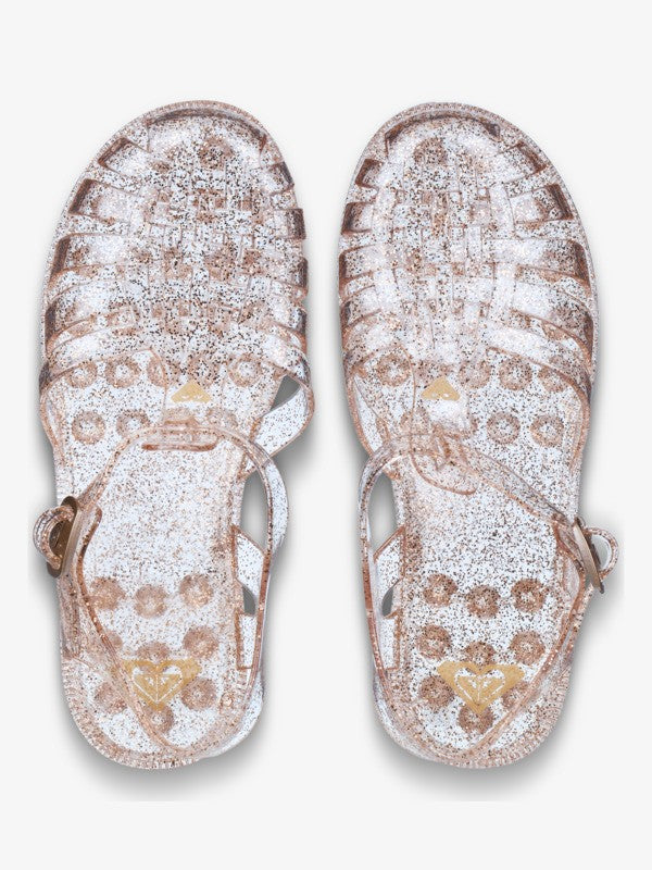 Load image into Gallery viewer, Roxy Women's The Croisette Sandals Gold ERJL100070-GLD
