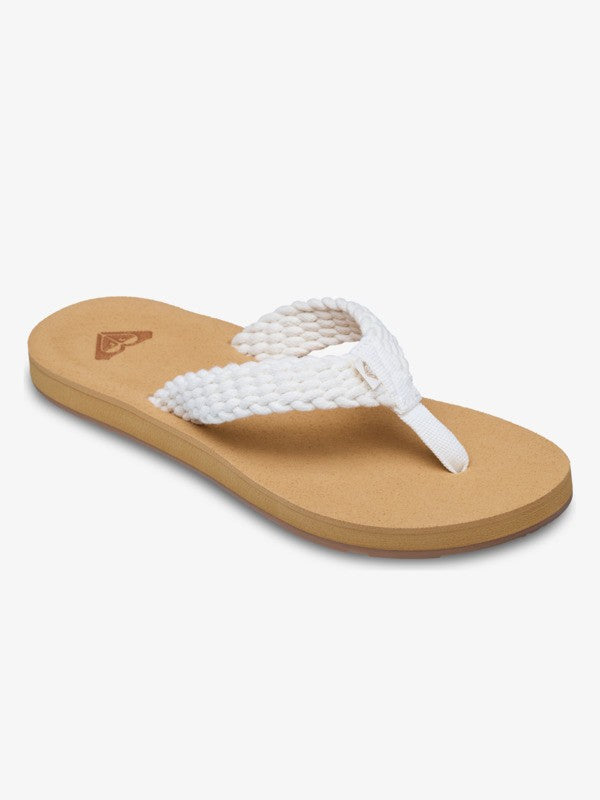 Load image into Gallery viewer, Roxy Women's Porto Sandals Natural ERJL100104-NAT1
