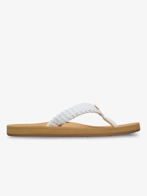 Load image into Gallery viewer, Roxy Women's Porto Sandals Natural ERJL100104-NAT1
