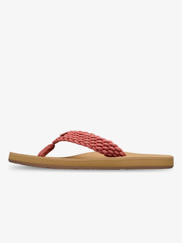 Load image into Gallery viewer, Roxy Women's Porto Sandals Ginger Spice ERJL100104-NNB0
