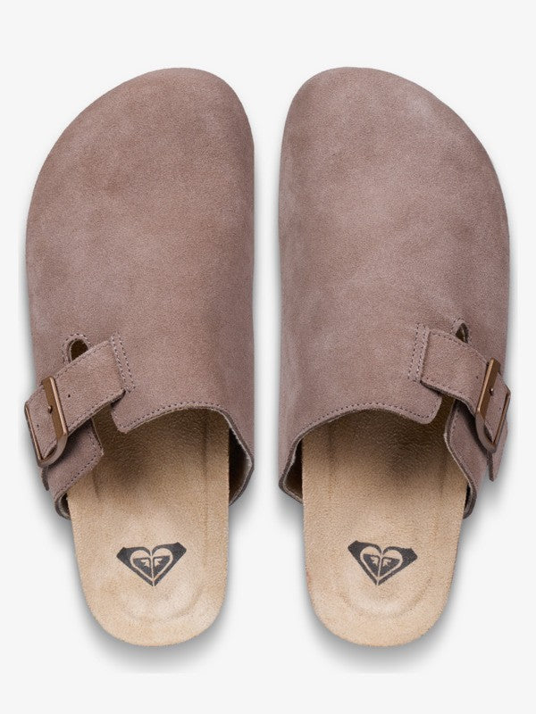 Load image into Gallery viewer, Roxy Women's Zeliah Sin Fur Sandals Taupe ERJL200046-TAU
