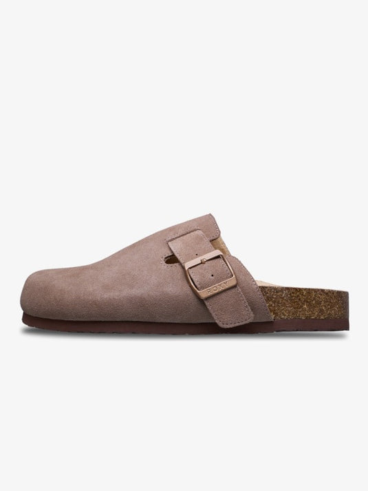 Roxy Women's Zeliah Sin Fur Sandals Taupe ERJL200046-TAU