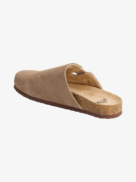 Roxy Women's Zeliah Sin Fur Sandals Taupe ERJL200046-TAU