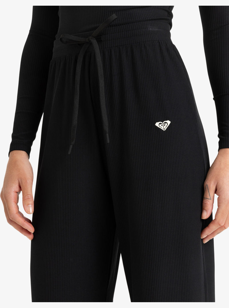 Load image into Gallery viewer, Roxy Women&#39;s Rise &amp; Vibe Sports Pants Anthracite ERJNP03556_KVJ0
