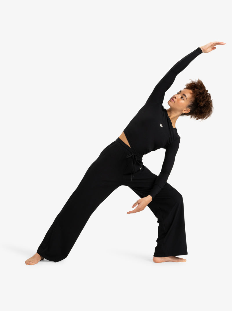 Load image into Gallery viewer, Roxy Women&#39;s Rise &amp; Vibe Sports Pants Anthracite ERJNP03556_KVJ0
