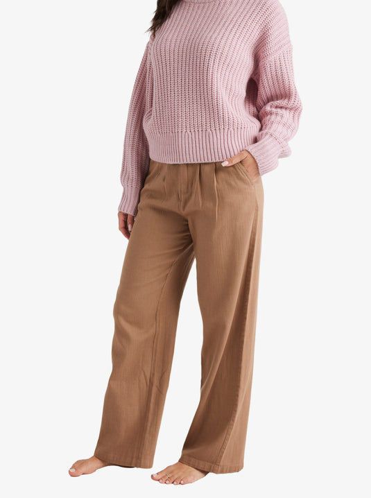 Roxy Women's Attractive Light Chino Pants Portabella ERJNP03622-CZU0