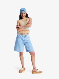 Load image into Gallery viewer, Roxy Women's Sandy Shells Knitted Top Beige ERJSW03694-TGJ0
